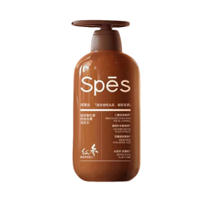 Spes诗裴红玻尿酸红参控油去屑洗发水500ml洗护套装清洁