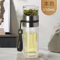 富光茶水分离茶叶分离杯双层玻璃杯家用泡茶高档商务男士便携水杯