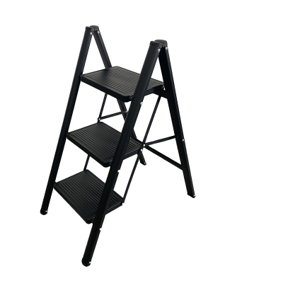 好企来 碳钢 3步人字梯 黑 BY—0061 0.85米/架