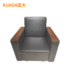 匡大 办公沙发 皮艺沙发 办公室折叠午休沙发 西皮 单人位 KDT895