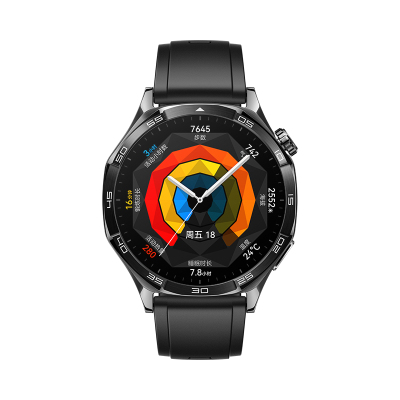 华为(HUAWEI)[新品]WATCH GT5幻夜黑46mm华为智能手表情绪健康助手玄玑感知系统运动涂鸦睡眠监测GT4升级