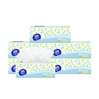 维达抽纸细韧3层S码100抽6包家用纸巾餐巾面巾纸提装