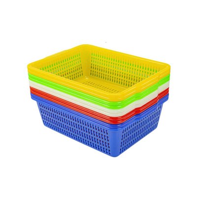 得力 收纳盒置物篮子 大号 1个装