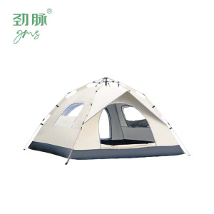 劲脉 全自动帐篷 云雾灰-200*150*135CM 顶