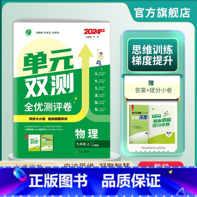 物理 九年级上 [正版]2024年秋 初中单元双测九年级上册物理沪粤版 9年级物理初三上HY版同步测试卷期中期末专项提优