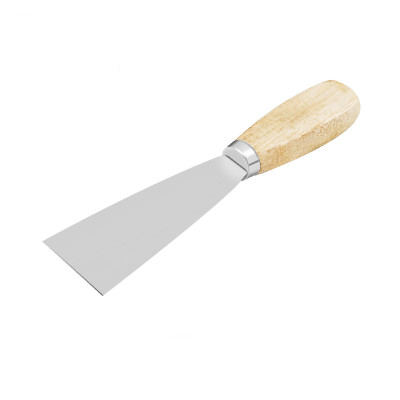 鑫环境 2寸木柄油灰刀油灰刀铲刀清洁铲子小铲刀小刮刀刮腻子刀抹泥刀工具批刀油漆工具