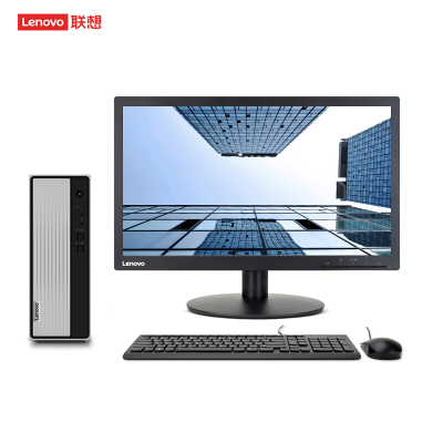 联想（Lenovo）天逸510S商用家用办公台式电脑整机(inteli3-1010016G1TWiFi蓝牙键鼠Win10)19.5英寸显示器定制
