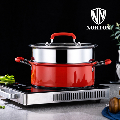 诺顿NORTON 卡洛斯汤蒸锅28CM 2ZKLS028