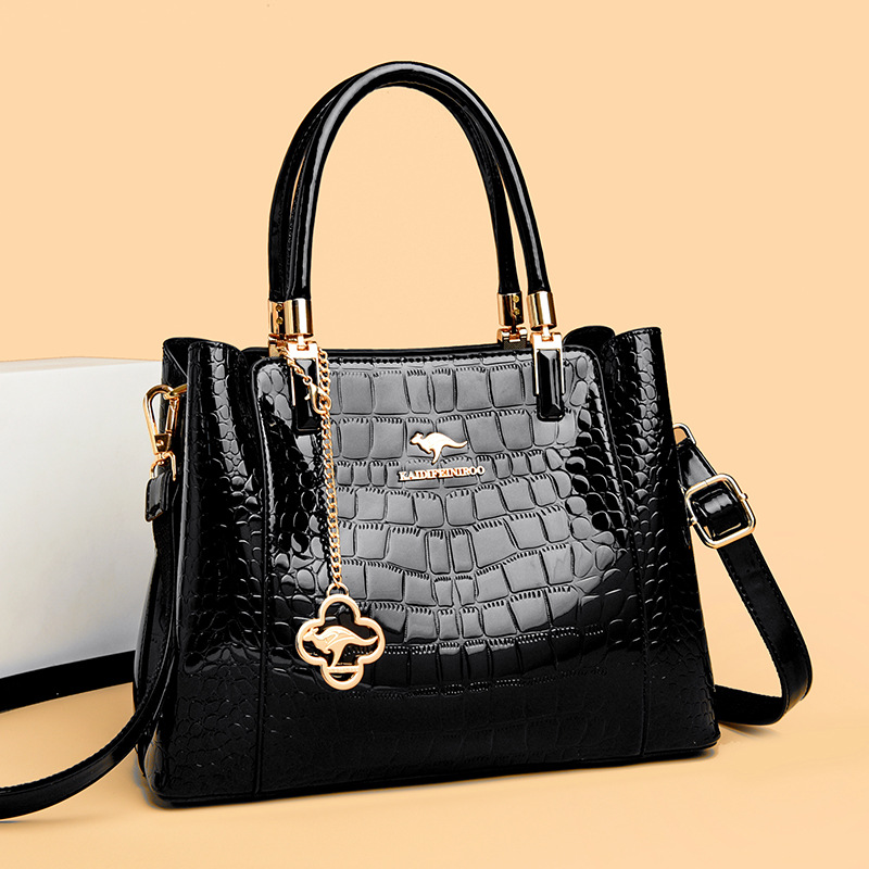 包包女包新款2026斜挎包单肩包漆皮亮面女士手提包女欧美