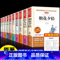 [全10册]鲁迅经典全集点评版 [正版]全10册 鲁迅经典原著朝花夕拾狂人日记故乡呐喊阿Q正传孔乙己从百草园到三味书屋故