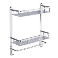 先互丁 加厚太空铝浴室架置物架 42*14*48cm 个