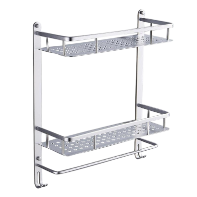 先互丁 加厚太空铝浴室架置物架 42*14*48cm 个