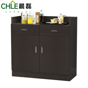 晨磊 茶水柜 (黑胡桃色)80*40*90cm 个