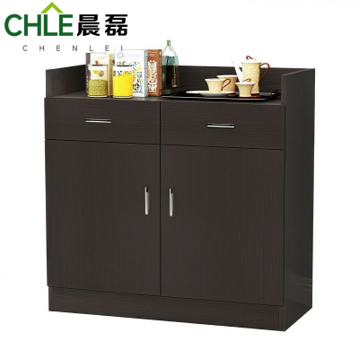 晨磊 茶水柜 (黑胡桃色)80*40*90cm 个