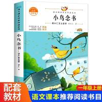 正版新书]小鸟念书一年级上册同步阅读课外书老师推荐带拼音绘本