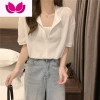 七斓假吊带长袖t恤女春季2023新款外穿打底衫独特别致短款上衣夏