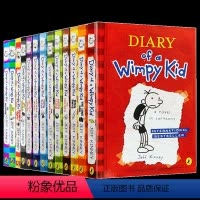 小屁孩日记1-13册合集 [正版]小屁孩日记13册合集 英文原版 Diary of a Wimpy Kid 美国初中小学