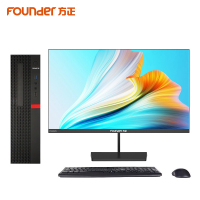 方正(Founder)国产台式机电脑10升(PHI1BB0A )I3-10105/8G/256G固态/21.5显示器