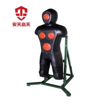 安天启天刺杀人形全身靶+底座 刺杀训练人形靶 刺杀训练器材 刺杀假人