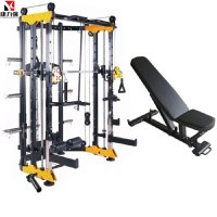 康力强KLQ6018综合训练器史密斯机大飞鸟深蹲卧推架健身房龙门架单机+Q5训练凳