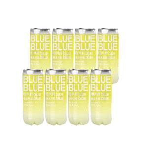 柠檬共和国香水柠檬气泡果汁饮料300ml*8瓶