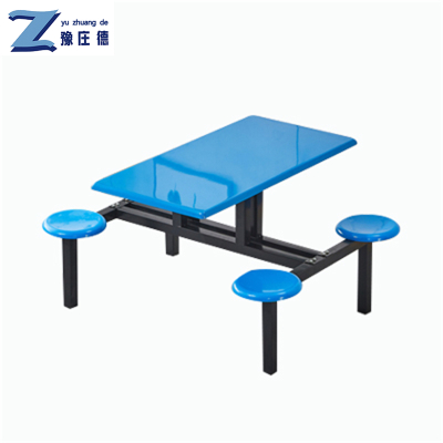 豫庄德食堂餐桌双架张