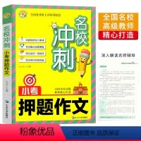 语文 [正版]2024小蜜蜂 新版名校冲刺小考押题作文 班主任小学六年级小考作文辅导书小升初写作攻略半命题材料自拟题作文