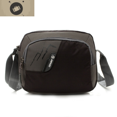 运动小包男女单肩斜挎包随身便携手机包男士迷你小包包休闲布包艾狄伊娃