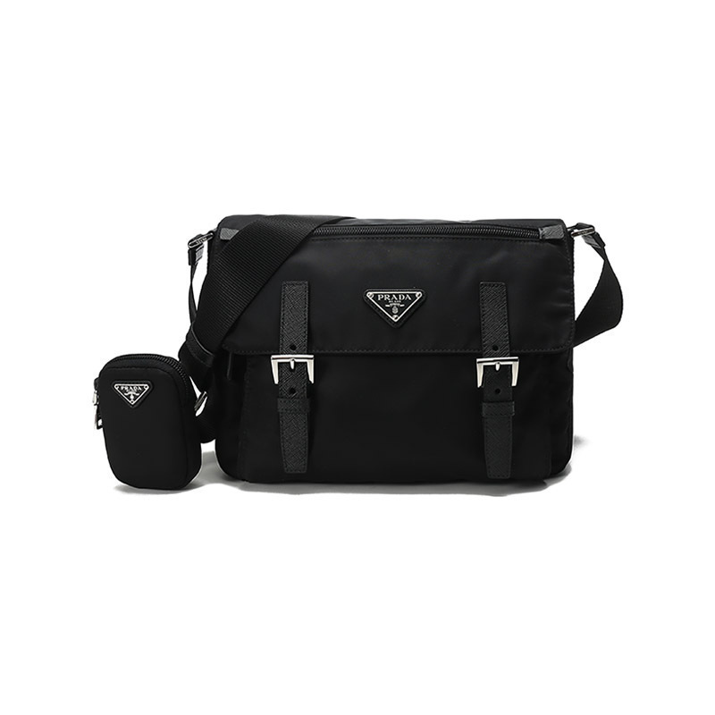 普拉达 prada 女士re-nylon再生尼龙单肩斜挎包1bd953 rv44