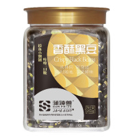 蒲臻善黑豆颗颗酥脆粒大饱满色泽黑亮罐装香酥黑豆350g