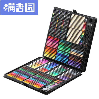舒弗（LACHOUFFE)儿童玩具小学生画画学习文具礼盒美术绘画水彩笔女孩学习用品儿童画笔套装画画工具早教玩具