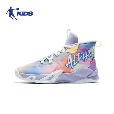 乔丹儿童篮球鞋女款2021夏季新款学生专业篮球鞋男球鞋T6130106