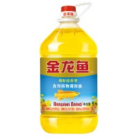 金龙鱼葵籽清香食用植物调和油5L单桶炒菜食用油大桶装
