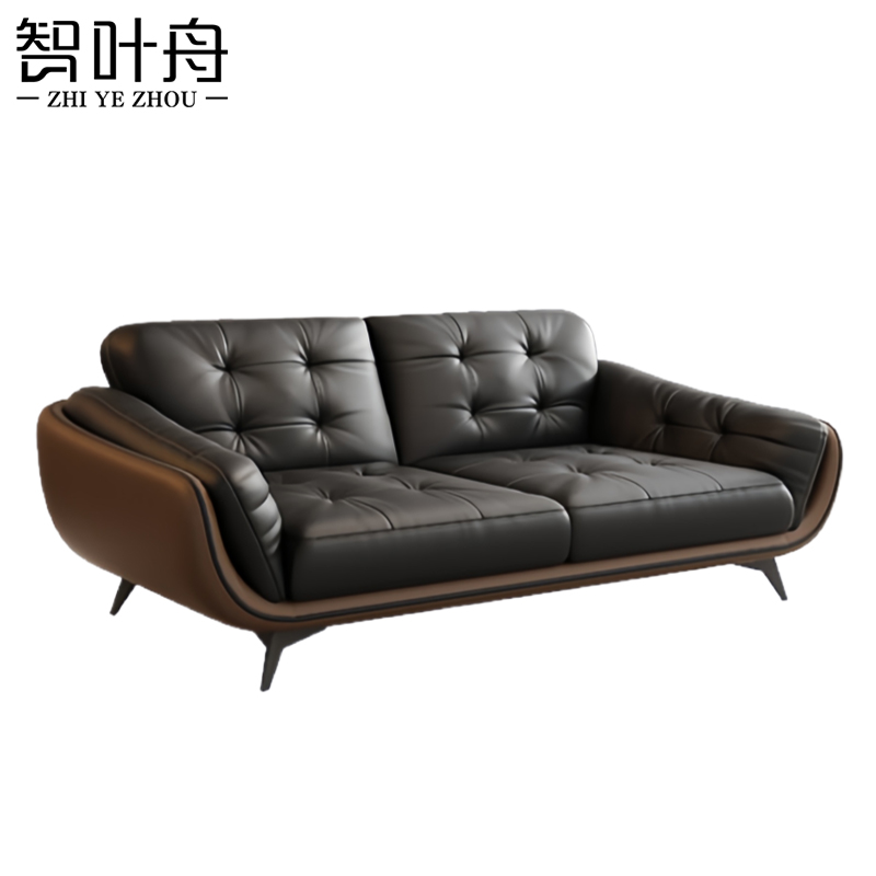 智叶舟沙发双人位1640*900*770mm张