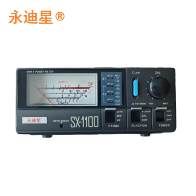 永迪星 通过式功率计(驻波表) SX1100功率计 驻波表