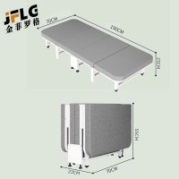 金菲罗格午休折叠床办公室午睡躺椅医院单人床 190*70*23cm