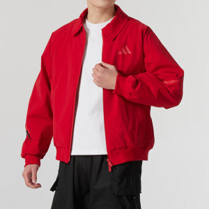 阿迪达斯(adidas)男装新款潮流时尚梭织夹克宽松运动休闲外套JZ4193 ZP