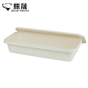 熊晟 环保降解餐盒 550ml 300个/箱