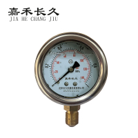 嘉禾长久 耐震压力表 YTN50 0-1.0Mpa 块