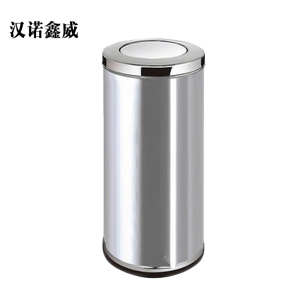 汉诺鑫威不锈钢垃圾桶烟蒂柱灭烟桶带烟灰缸室外电梯口立式小号港氏桶