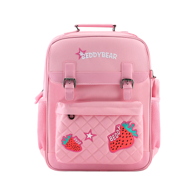 韩版BEDDYBEAR杯具熊儿童幼儿园书包小学生男童女童小孩9-14岁双肩包背包杯具熊皮皮蓝书包防水面