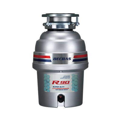 [变频]贝克巴斯垃圾处理器R90 厨房厨余粉碎机 自动关机 变频电机 无线开关