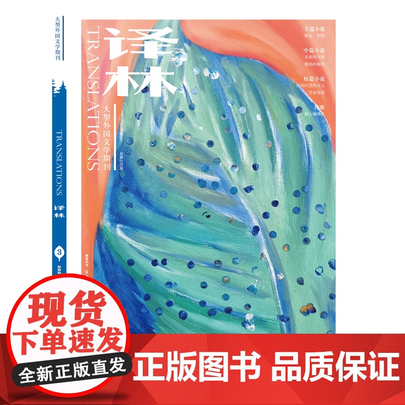《译林》杂志2023年第3期 大型外国文学期刊 每期以一篇国外的优秀长篇小说为主打 兼顾中短篇小说散文 同时介绍国外文坛