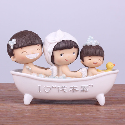 卡通家居创意可爱装饰客厅电视柜隔板车载摆件工艺品酒柜儿童送闺蜜送朋友生日