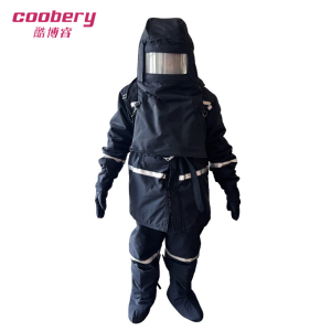 酷博睿(coobery)DTXF-93-II(E)消防员防护服 消防隔热服套装 藏青色[欧盟认证]