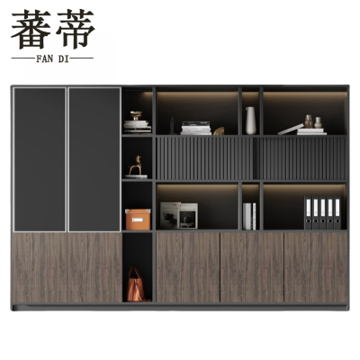 蕃蒂书柜六门台