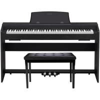 CASIO卡西欧电钢琴PX-770/PX-870 成人 考级 专业 立式 家用 数码 88键 重锤电子钢琴 PVC材质 PX-770黑色