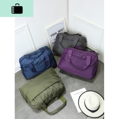 旅行包网红尼龙大容量女士短途手提出行李袋男出差待产收纳袋子NEW LAKE男士手提包