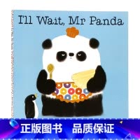 [正版]我愿意等 熊猫先生礼仪课堂 I'll Wait Mr Panda 英文原版绘本 幼儿童早教启蒙情商培养 性格习