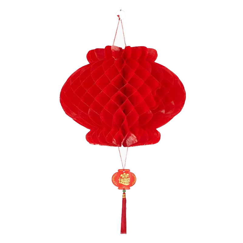 锦瑞星挂饰蜂窝灯笼加厚10个25cm/包